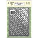 Lisa Horton Crafts - 3D Embossing Folder - Lattice, LHCEF251