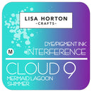Lisa Horton Crafts Cloud 9 - Interference Ink Pad - Mermaid Lagoon Shimmer, LHCIP080