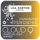 Lisa Horton Crafts Cloud 9 - Interference Ink Pad - Charcoal Gold Shimmer, LHCIP081