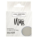 Lisa Horton Crafts - Water-Based Wax Tin - Silver, LHCIP184