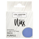Lisa Horton Crafts - Water-Based Wax Tin - Rich Purple, LHCIP190