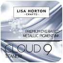 Lisa Horton Crafts Cloud 9 Metallic Ink Pad - Titanium, LHCIP223