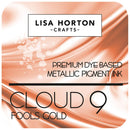 Lisa Horton Crafts Cloud 9 Metallic Ink Pad - Fools Gold, LHCIP224