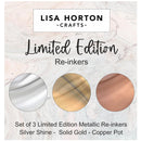 Lisa Horton Crafts Limited Edition Re-inkers 3/pc, LHCIP225