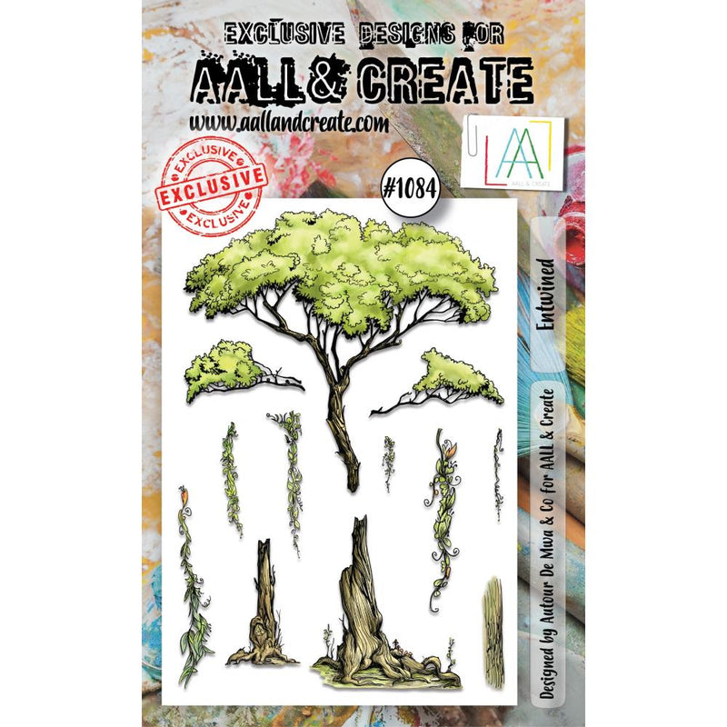 AALL & Create A6 Clear Stamp Set - Entwined, LLTP1084