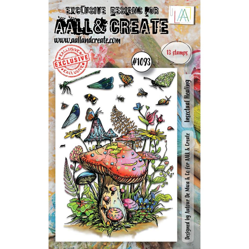 AALL & Create A6 Clear Stamp Set - Insecutal Healing, LLTP1093