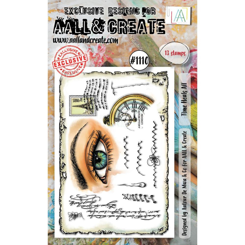 AALL & Create A6 Clear Stamp Set - Time Heals All, LLTP1110