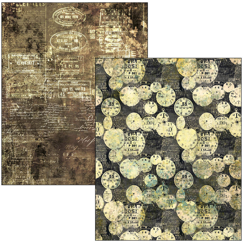 Ciao Bella Time Capsule Mixed Media Book A4 Maxi, MA001 by Lu Mania