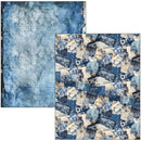 Ciao Bella Urban Blue Denim Mixed Media Book A4 Maxi, MA002 by Lu Mania