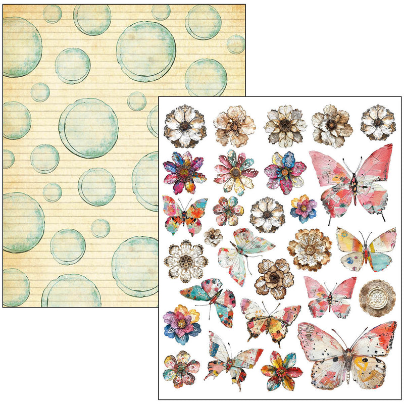 Ciao Bella Quintessential Mixed Media Book A4 Maxi, MA003 by Lu Mania