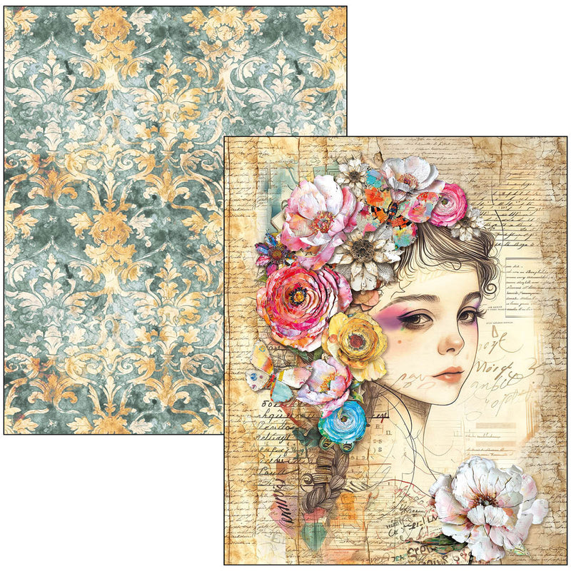 Ciao Bella Quintessential Mixed Media Book A4 Maxi, MA003 by Lu Mania