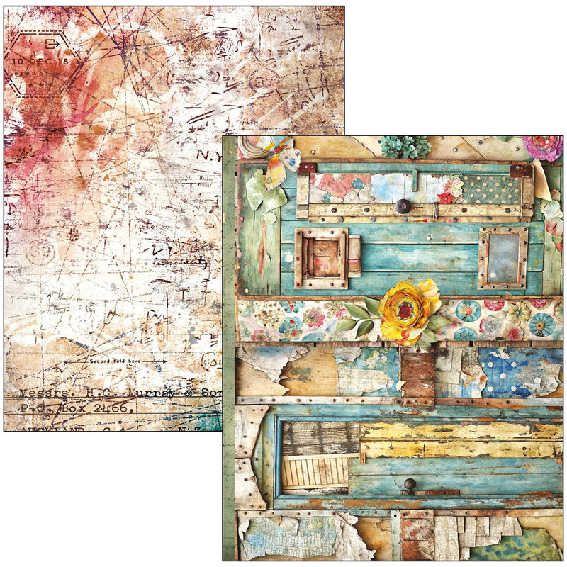 Ciao Bella Quintessential Mixed Media Book A4 Maxi, MA003 by Lu Mania