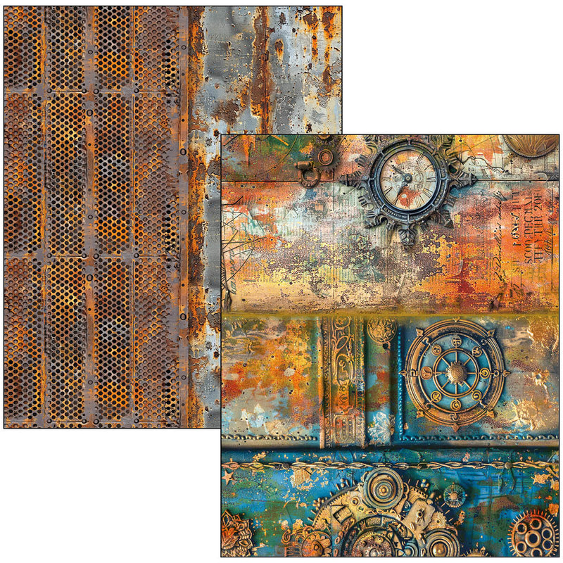 Ciao Bella Past Time Mixed Media Book A4 Maxi, MA004 by Lu Mania