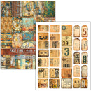 Ciao Bella Past Time Mixed Media Book A4 Maxi, MA004 by Lu Mania