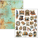 Ciao Bella Past Time Mixed Media Book A4 Maxi, MA004 by Lu Mania