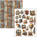 Ciao Bella Past Time Mixed Media Book A4 Maxi, MA004 by Lu Mania