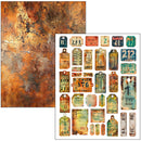 Ciao Bella Past Time Mixed Media Book A4 Maxi, MA004 by Lu Mania