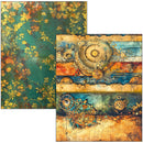 Ciao Bella Past Time Mixed Media Book A4 Maxi, MA004 by Lu Mania