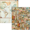 Ciao Bella Journey Ahead Mixed Media Book A4 Maxi, MA006 by Lu Mania