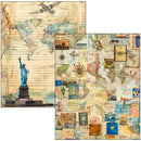 Ciao Bella Journey Ahead Mixed Media Book A4 Maxi, MA006 by Lu Mania