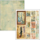 Ciao Bella Journey Ahead Mixed Media Book A4 Maxi, MA006 by Lu Mania