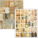 Ciao Bella Journey Ahead Mixed Media Book A4 Maxi, MA006 by Lu Mania