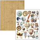 Ciao Bella Journey Ahead Mixed Media Book A4 Maxi, MA006 by Lu Mania