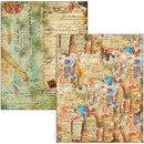 Ciao Bella Journey Ahead Mixed Media Book A4 Maxi, MA006 by Lu Mania