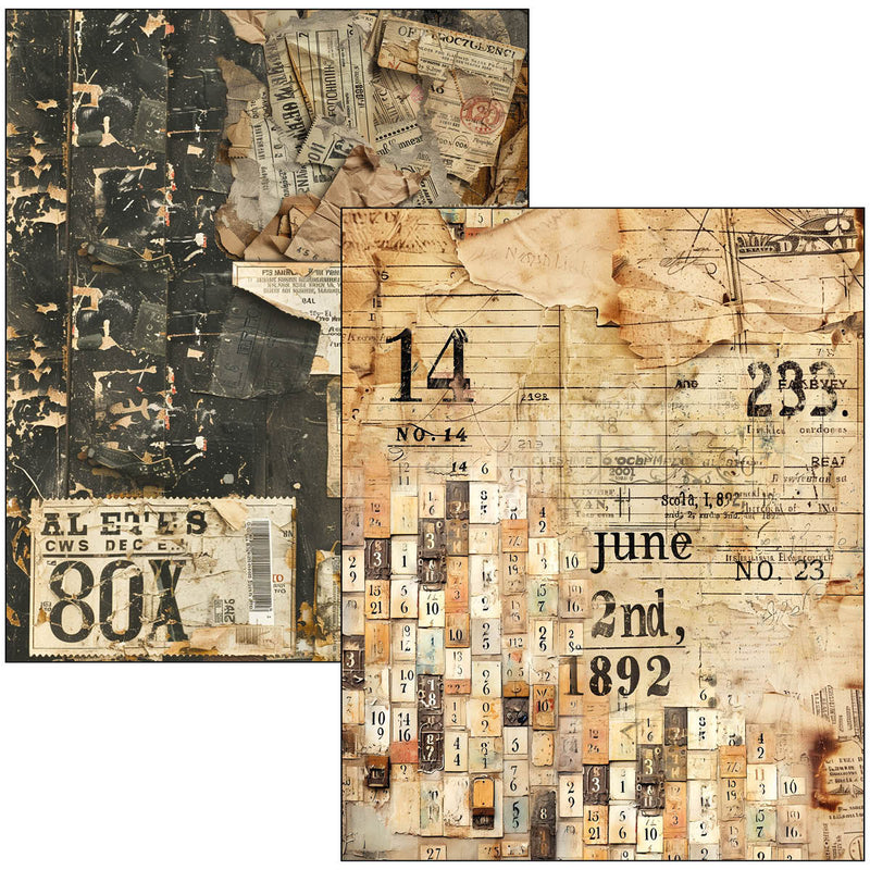 Ciao Bella Journey Ahead Mixed Media Book A4 Maxi, MA006 by Lu Mania