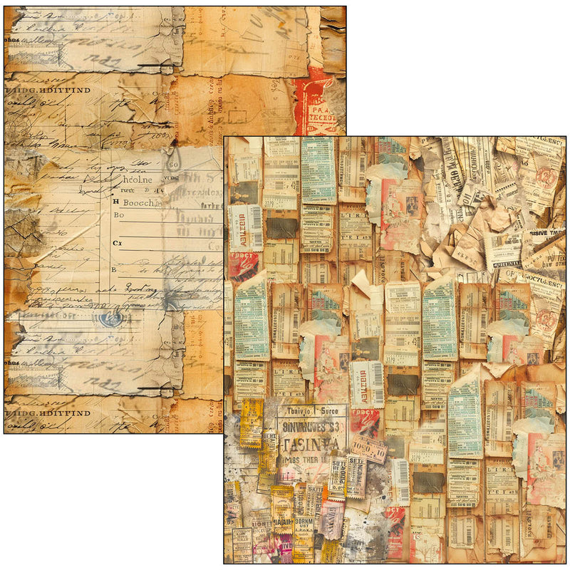 Ciao Bella Journey Ahead Mixed Media Book A4 Maxi, MA006 by Lu Mania