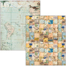 Ciao Bella Journey Ahead Mixed Media Book A4 Maxi, MA006 by Lu Mania