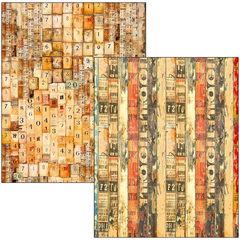 Ciao Bella Journey Ahead Mixed Media Book A4 Maxi, MA006 by Lu Mania