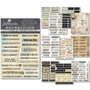 Ciao Bella Mixed Media Sticker Set 10/Pkg Little Words, MB001