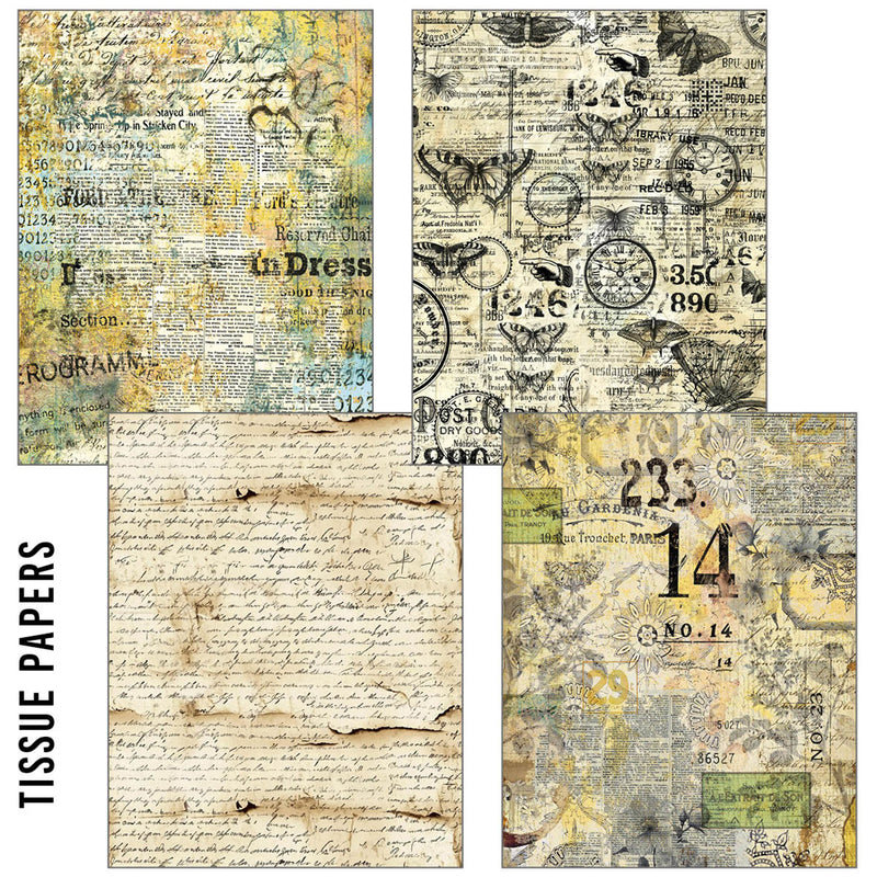 Ciao Bella Time Capsule Mixed Media Craft Mix A5, 8Pc, MC001