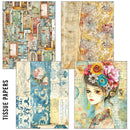 Ciao Bella Quintessential Mixed Media Craft Mix A5, 8Pc, MC003