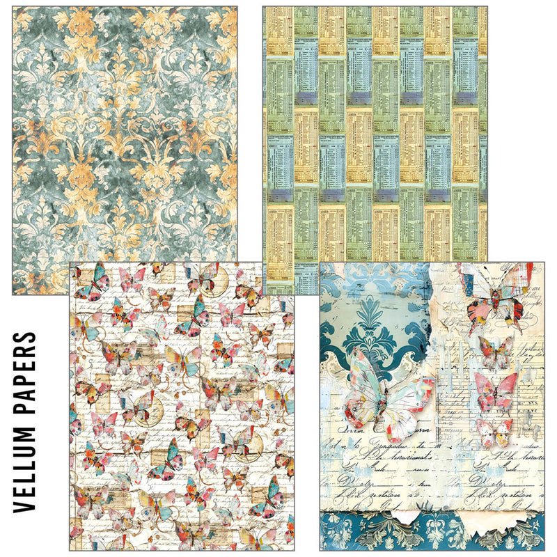 Ciao Bella Quintessential Mixed Media Craft Mix A5, 8Pc, MC003
