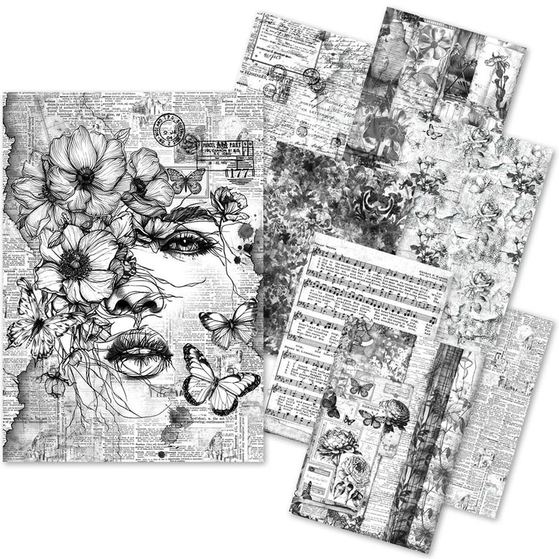 Ciao Bella Meaningful Memories Mixed Media Craft Mix A5, 8Pc, MC005