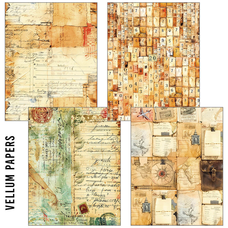 Ciao Bella Journey Ahead Mixed Media Craft Mix A5, 8Pc, MC006