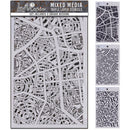 Ciao Bella Mixed Media Triple Layer Stencils, Set