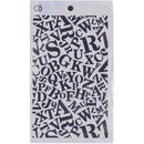 Ciao Bella Mixed Media Triple Layer Stencils, Set