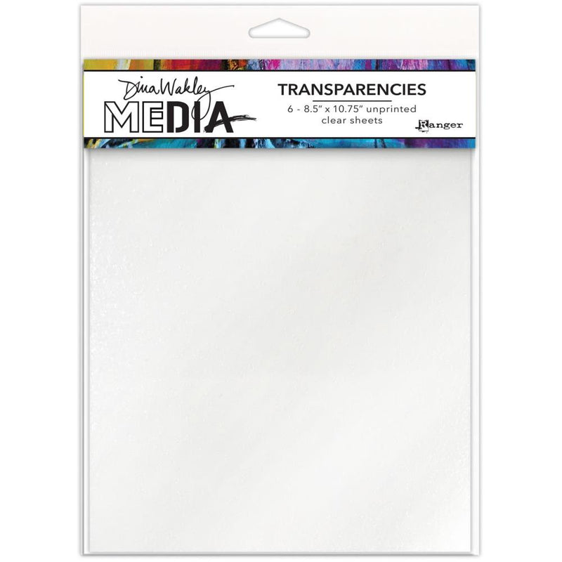 Dina Wakley MEdia Transparencies - Clear, MDA80565