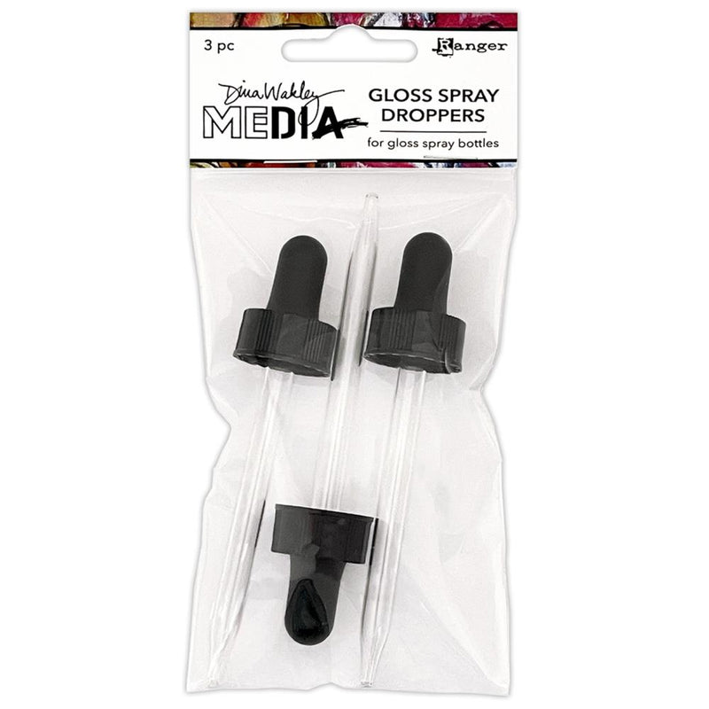 Dina Wakley MEdia - Gloss Spray Droppers, 3PK, MDA82347