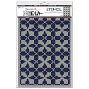 Dina Wakley MEdia Stencil 6" x 9" - Tile Floor, MDS83139