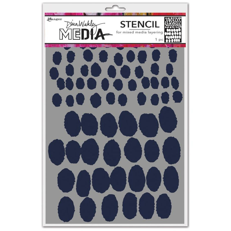 Dina Wakley MEdia Stencil 6" x 9" - Varied, MDS83184