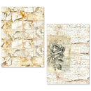 Ciao Bella A5 Tissue Paper Set of 24 Sheets - Vintage Manuscripts, ME001