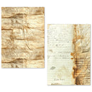 Ciao Bella A5 Tissue Paper Set of 24 Sheets - Vintage Manuscripts, ME001