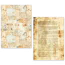 Ciao Bella A5 Tissue Paper Set of 24 Sheets - Vintage Manuscripts, ME001
