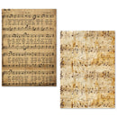 Ciao Bella A5 Tissue Paper Set of 24 Sheets - Music Sheets, ME002