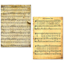 Ciao Bella A5 Tissue Paper Set of 24 Sheets - Music Sheets, ME002