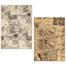 Ciao Bella A5 Tissue Paper Set of 24 Sheets - Newspapers, ME003